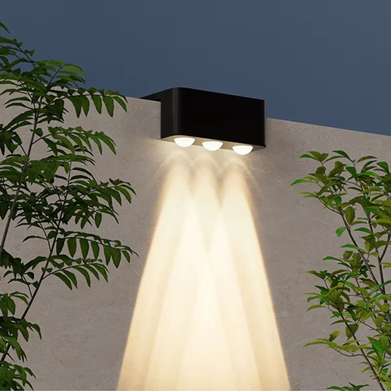 Outdoor Lighting On Fence - 1/2/4PCS Solar Wall Light Outdoor Waterproof