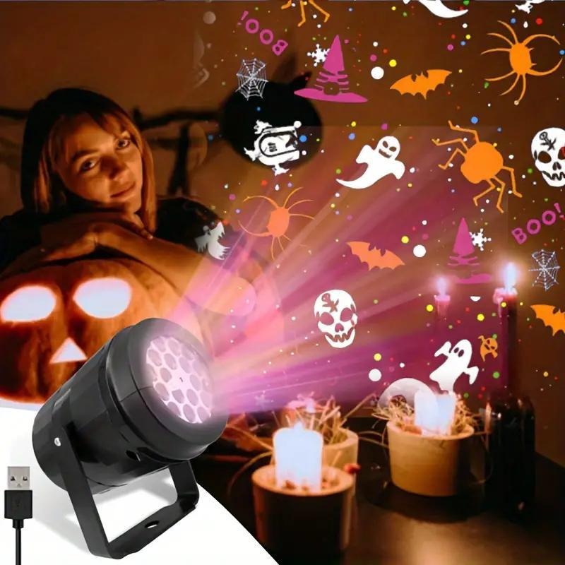 Outdoor Lighting Halloween - Halloween LED Projector Light Outdoor Christmas