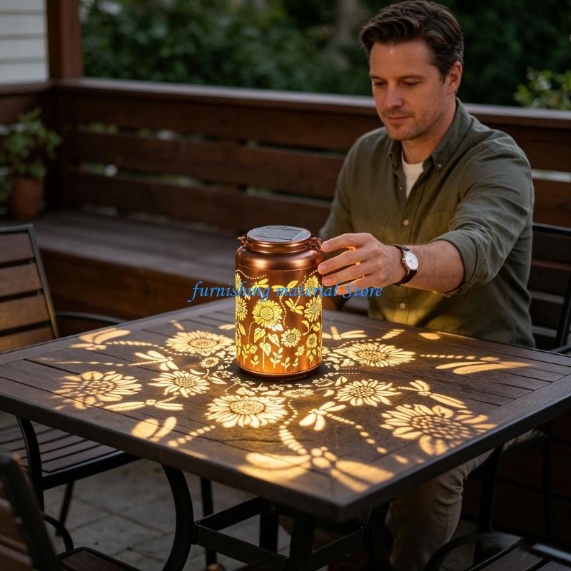 Outdoor Lighting On Trees - Y5GD Automatic Solar Powered Hanging Light