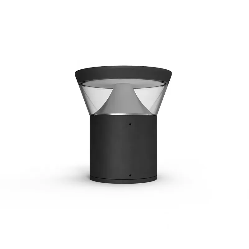 Outdoor Yard Lighting Fixtures - Modern Outdoor LED Pillar Lawn Light