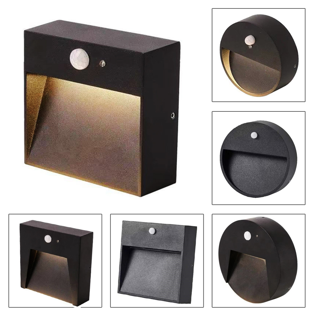 Outdoor Yard Lighting Fixtures - SANDIY Outside Stair Light Motion Sensor