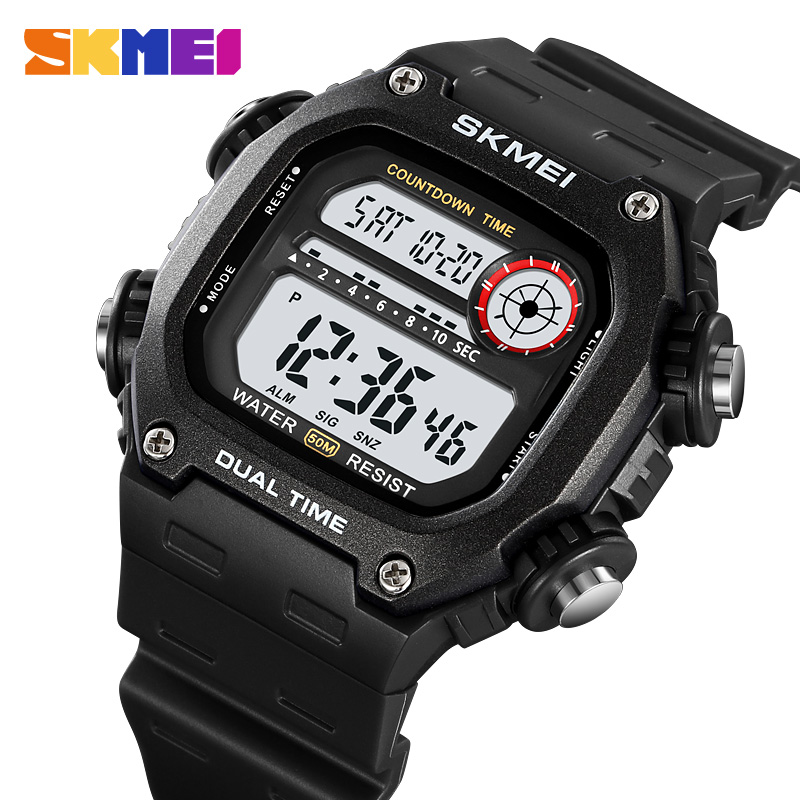 Outdoor Lighting Timer - SKMEI Outdoor Digital Sports Electronic Watches