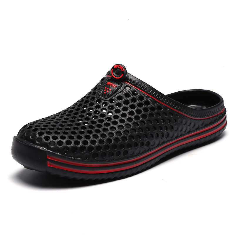 Outdoor Lighting For Your Home - Summer Men Solid Color Sandals Light