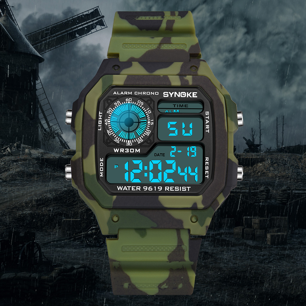 SYNOKE Outdoor Military Digita - Outdoor Lighting Timer recension och pris