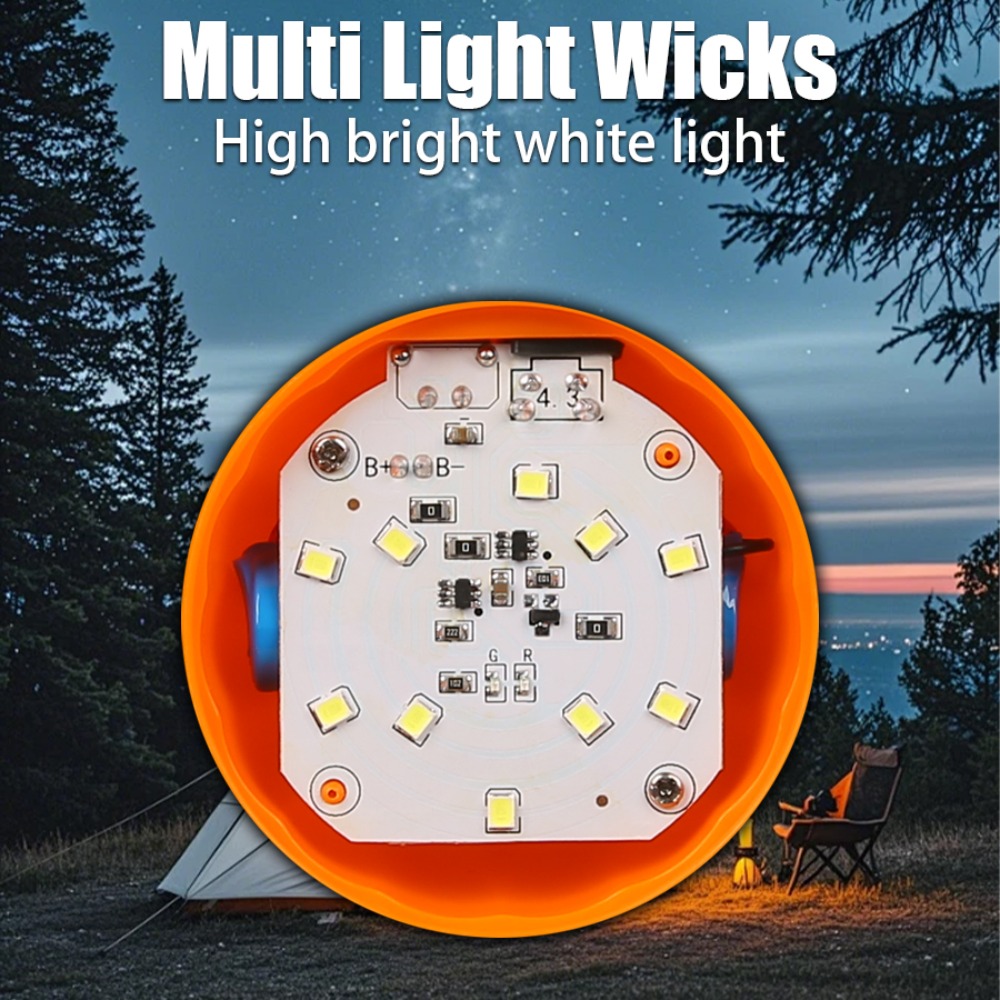 Portable Mini Camping Lamp 4 L - Outdoor Lighting Hooks recension och pris