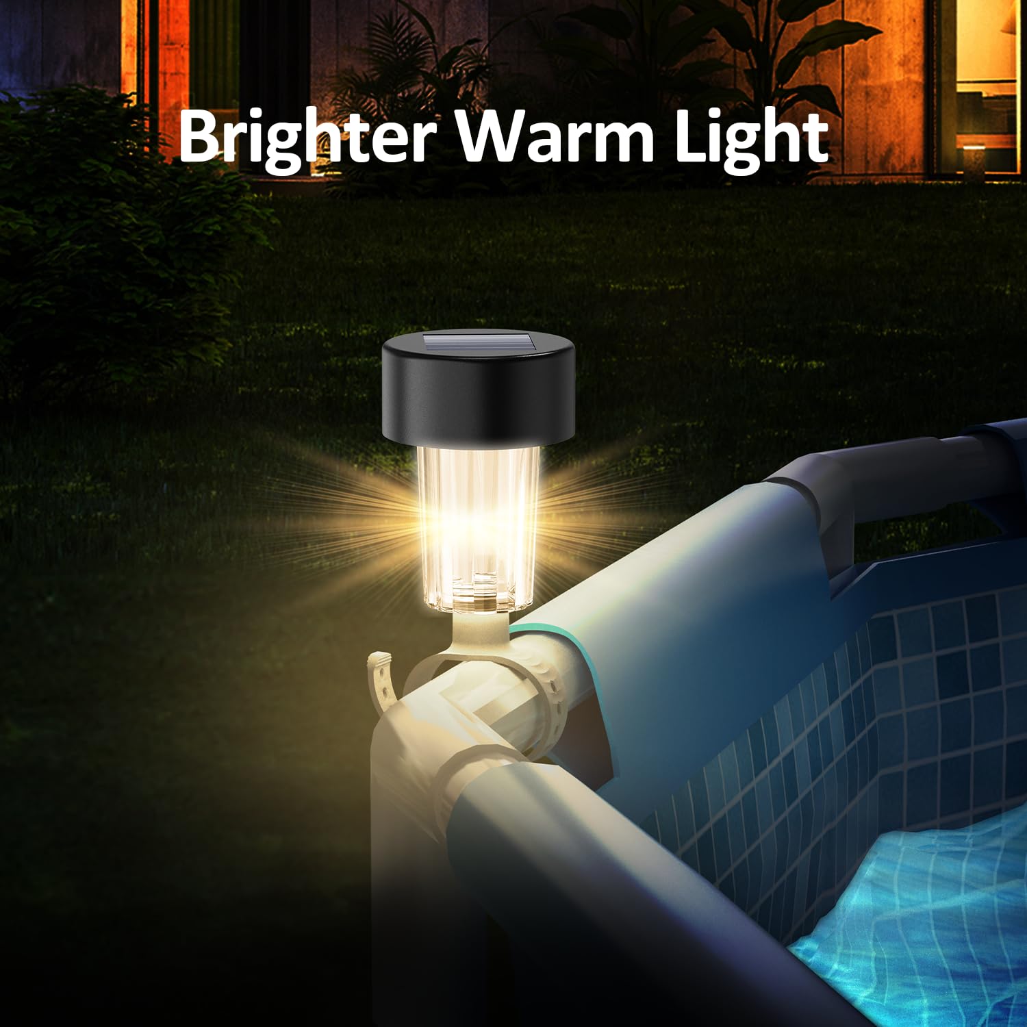 6 packages Solar Pool Light Fr - Outdoor Lighting On Fence recension och pris