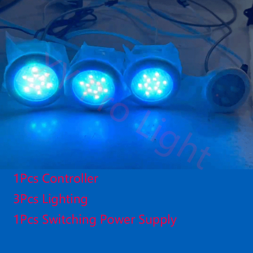 RGB Underwater Bath Light AC12 - Pond Light Submersible recension och pris