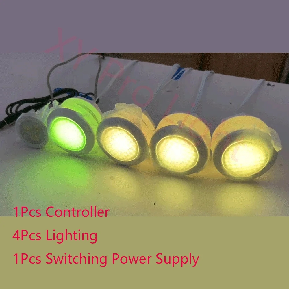 RGB Underwater Bath Light AC12 - Pond Light Submersible recension och pris