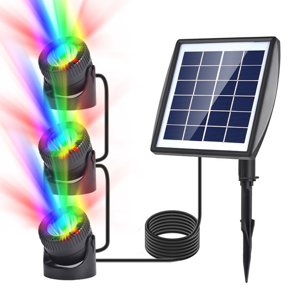IP68 Submersible RGB Solar Lig - Pond Light Submersible recension och pris