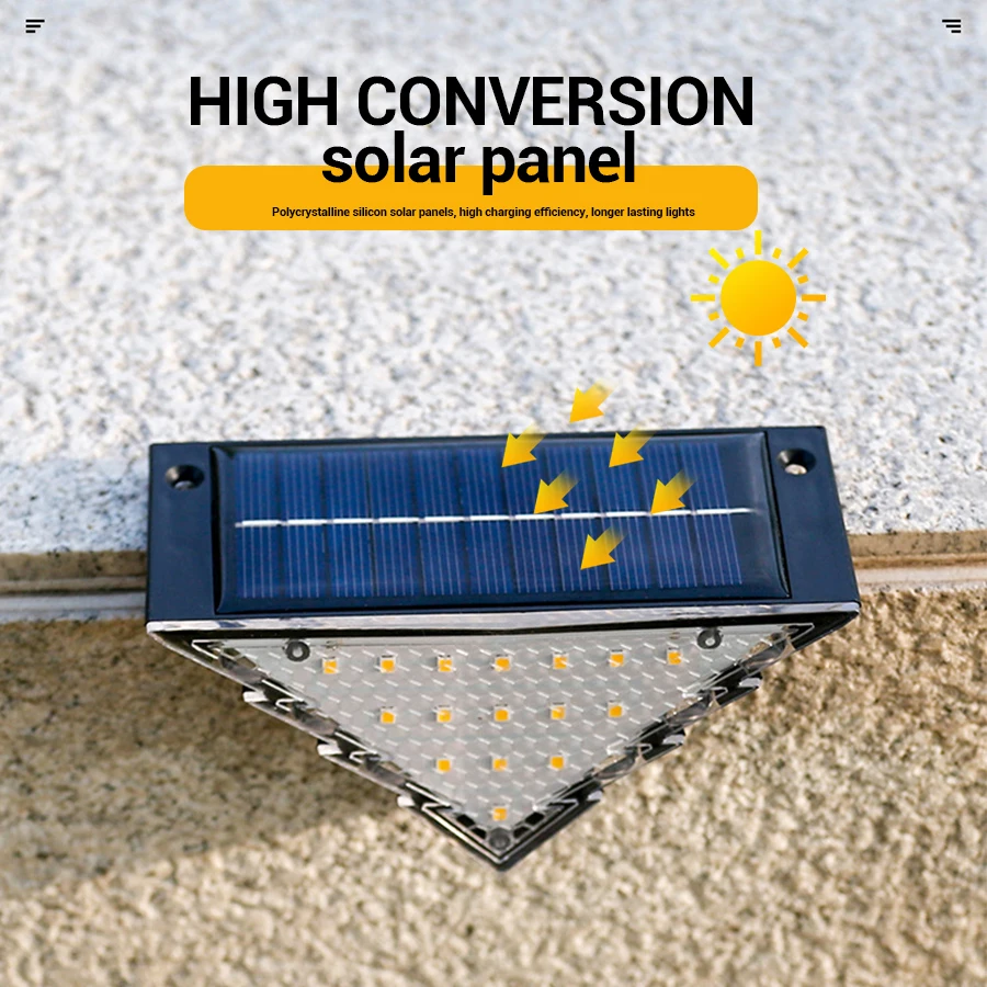 1/2/4PCS Solar Deck Lights Out - Outdoor Lighting On Fence recension och pris