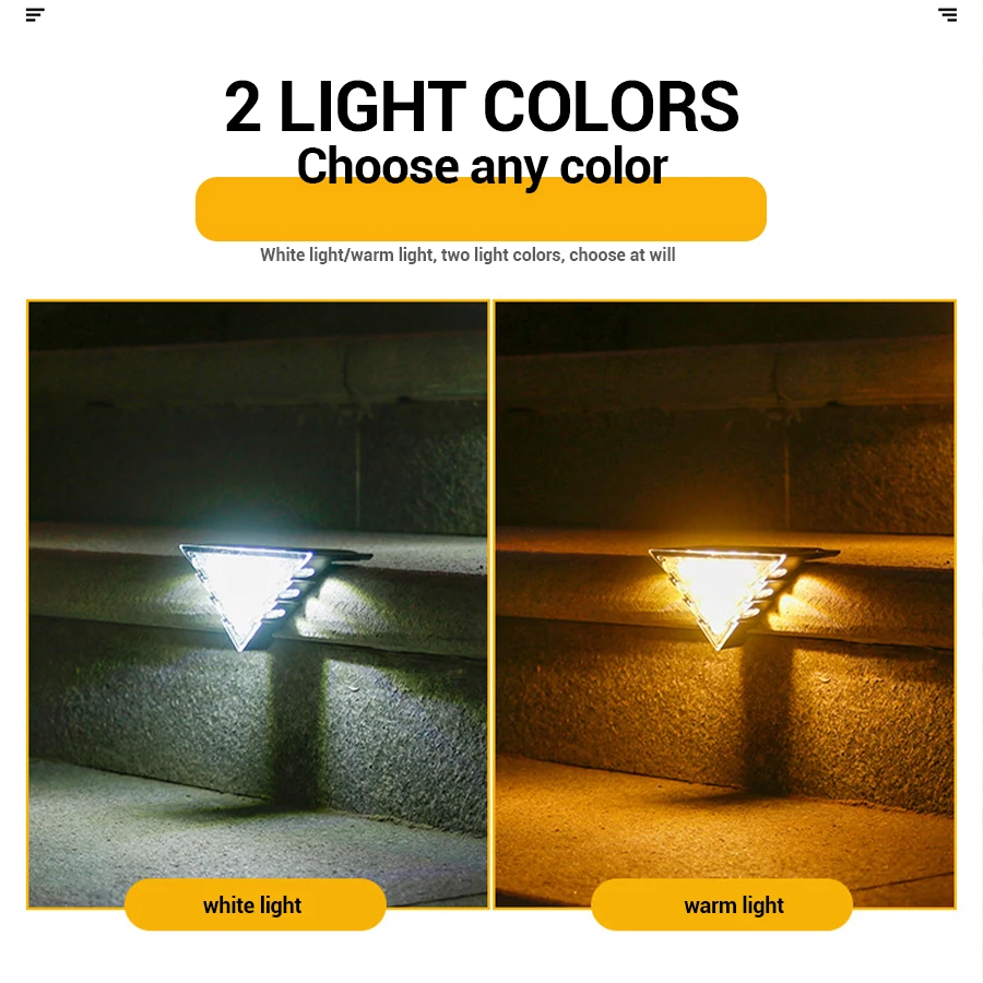 1/2/4PCS Solar Deck Lights Out - Outdoor Lighting On Fence recension och pris