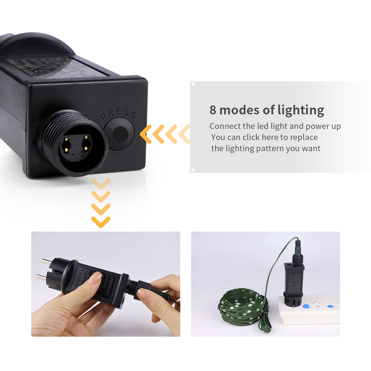 30M 20M 50M 10M 100M LED Strin - Xmas Outdoor Lighting Decorations recension och pris