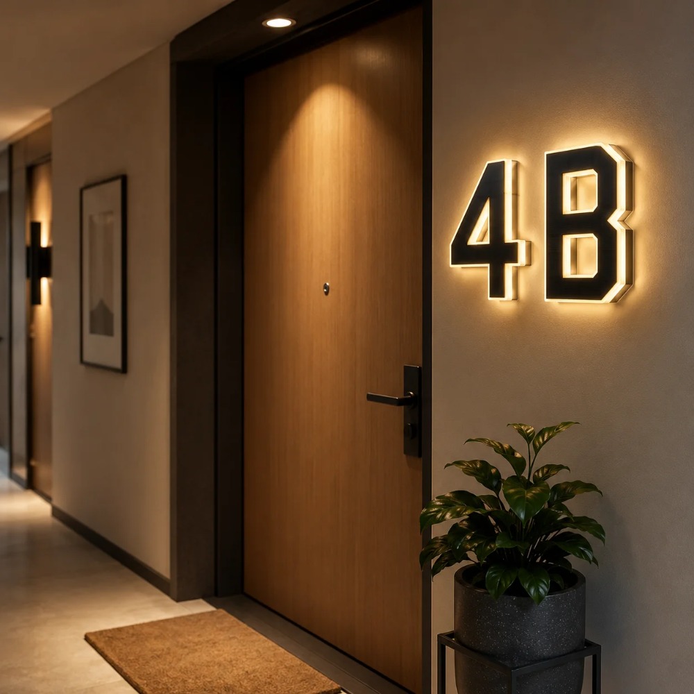 Solar LED House Number Sign Wa - Outdoor Lighting For Front Of House recension och pris