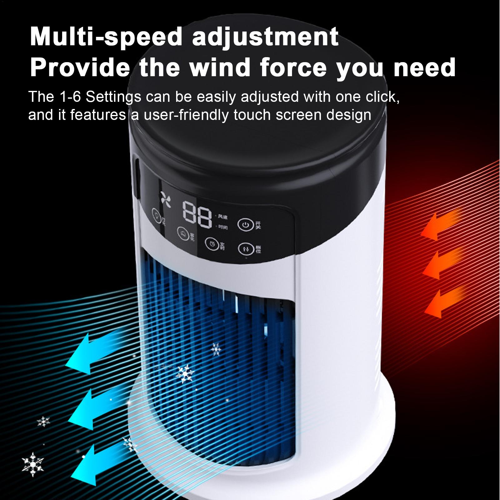 Portable Air Conditioner Fan 6 - Outdoor Lighting Timer recension och pris