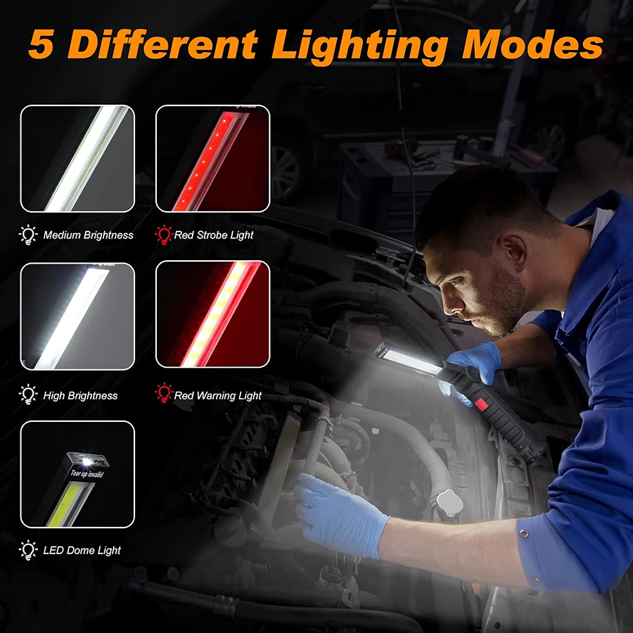 Portable LED Flashlight with M - Outdoor Lighting Hooks recension och pris