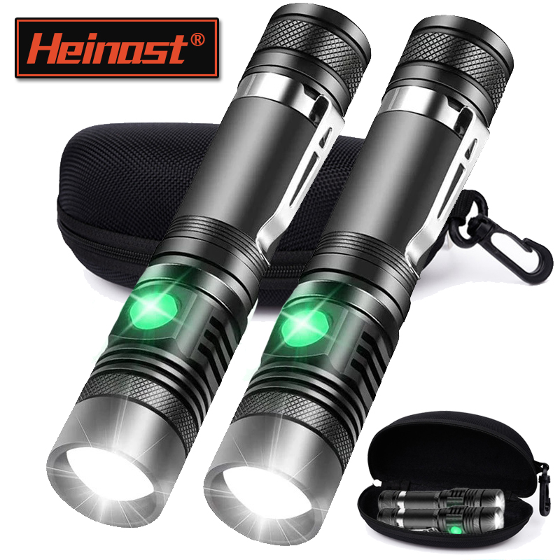 Rechargeable T6 Handheld Flash - Outdoor Lighting Black recension och pris