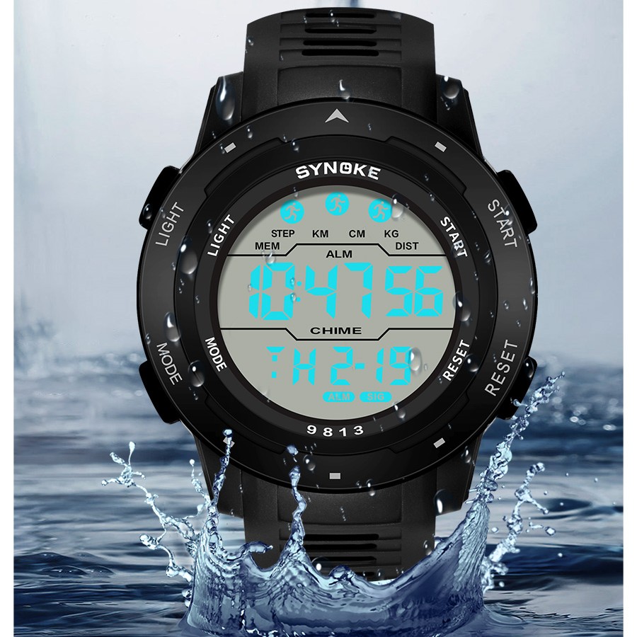 Synoke Couple watches Digital  - Outdoor Lighting Timer recension och pris