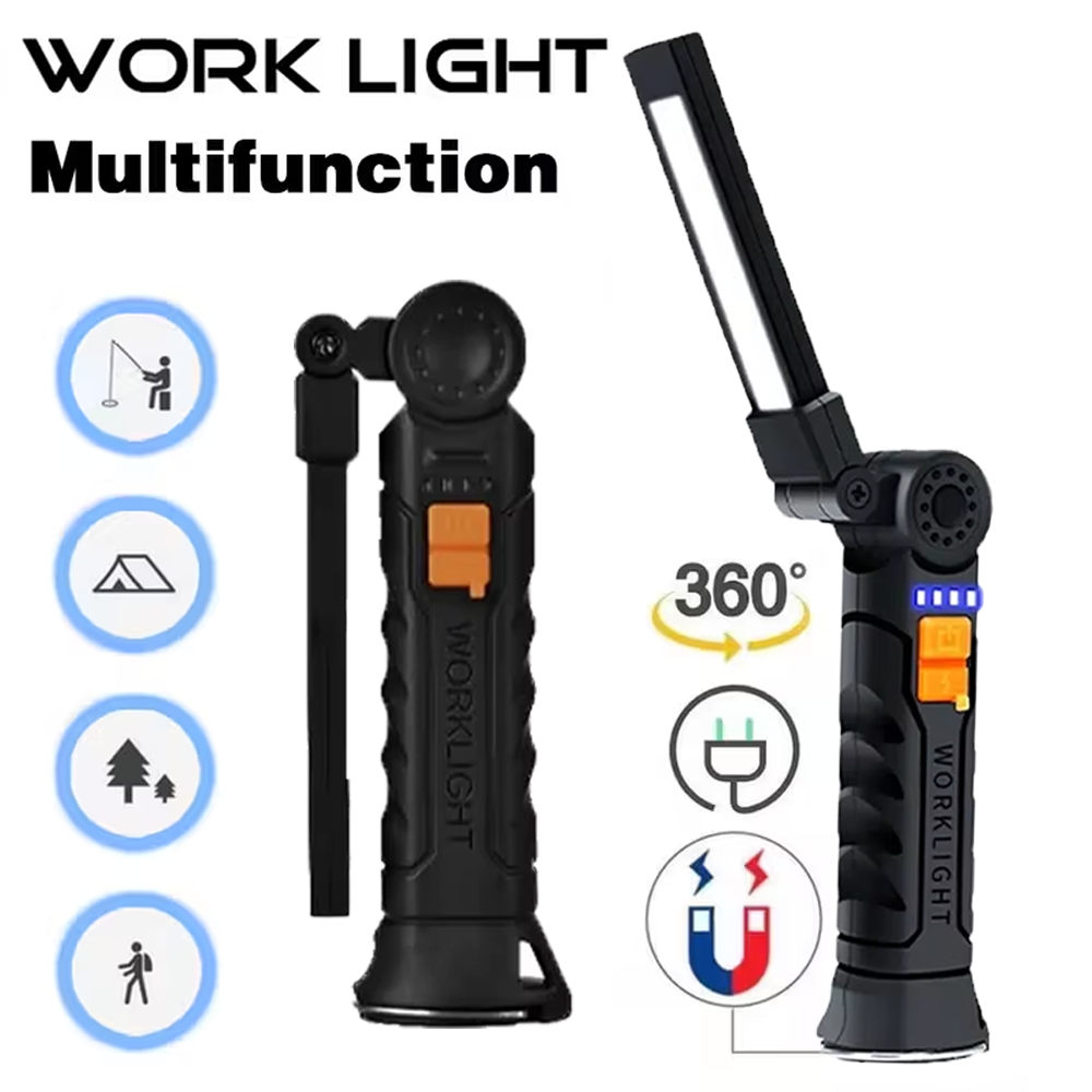 Portable COB LED Flashlight US - Outdoor Lighting Panel recension och pris