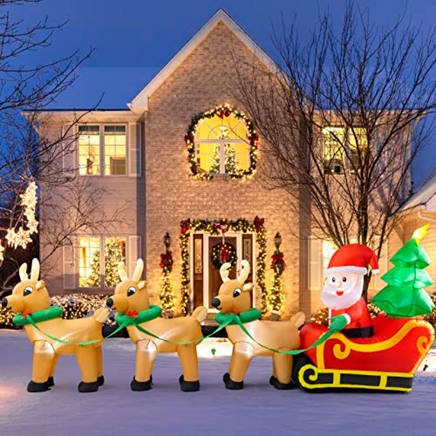 Outdoor Christmas inflatables  - Outdoor Lighting On Trees recension och pris