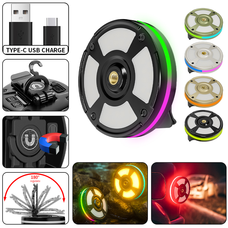 Rechargeable Waterproof Outdoo - Outdoor Lighting Hooks recension och pris