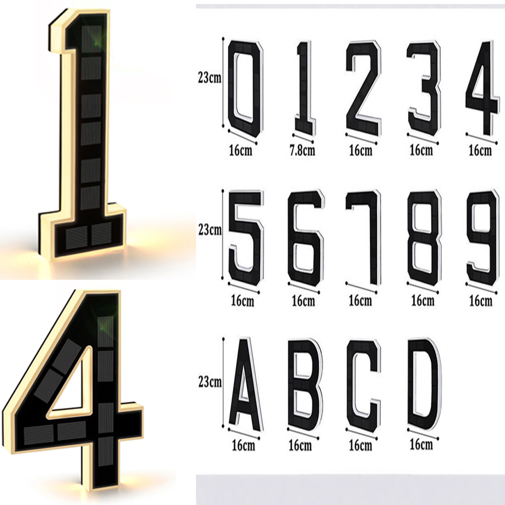 Solar House Number Lights Hous - Landscape Spike Light recension och pris