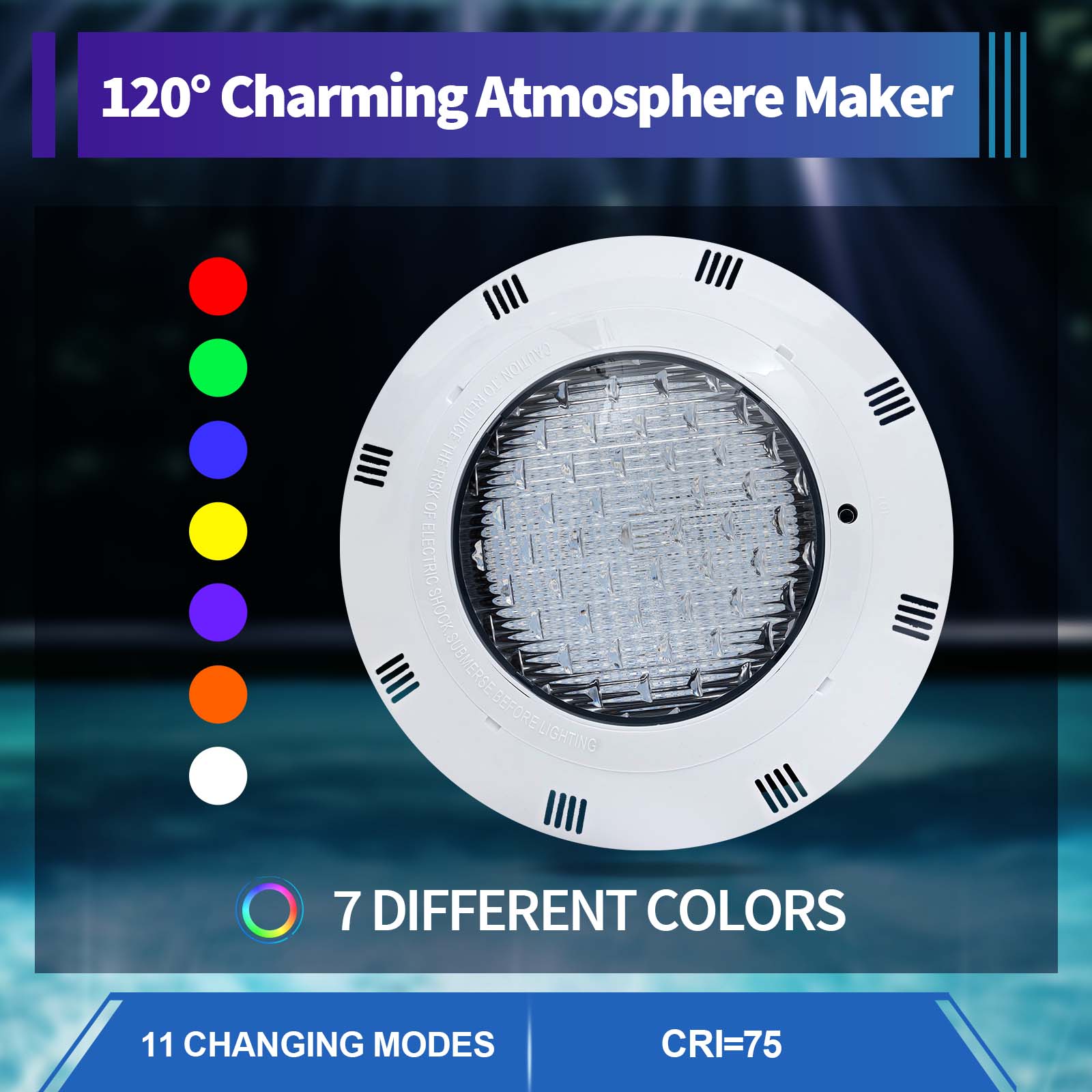 45W & 36W RGB LED Pool Light I - Pond Light Submersible recension och pris