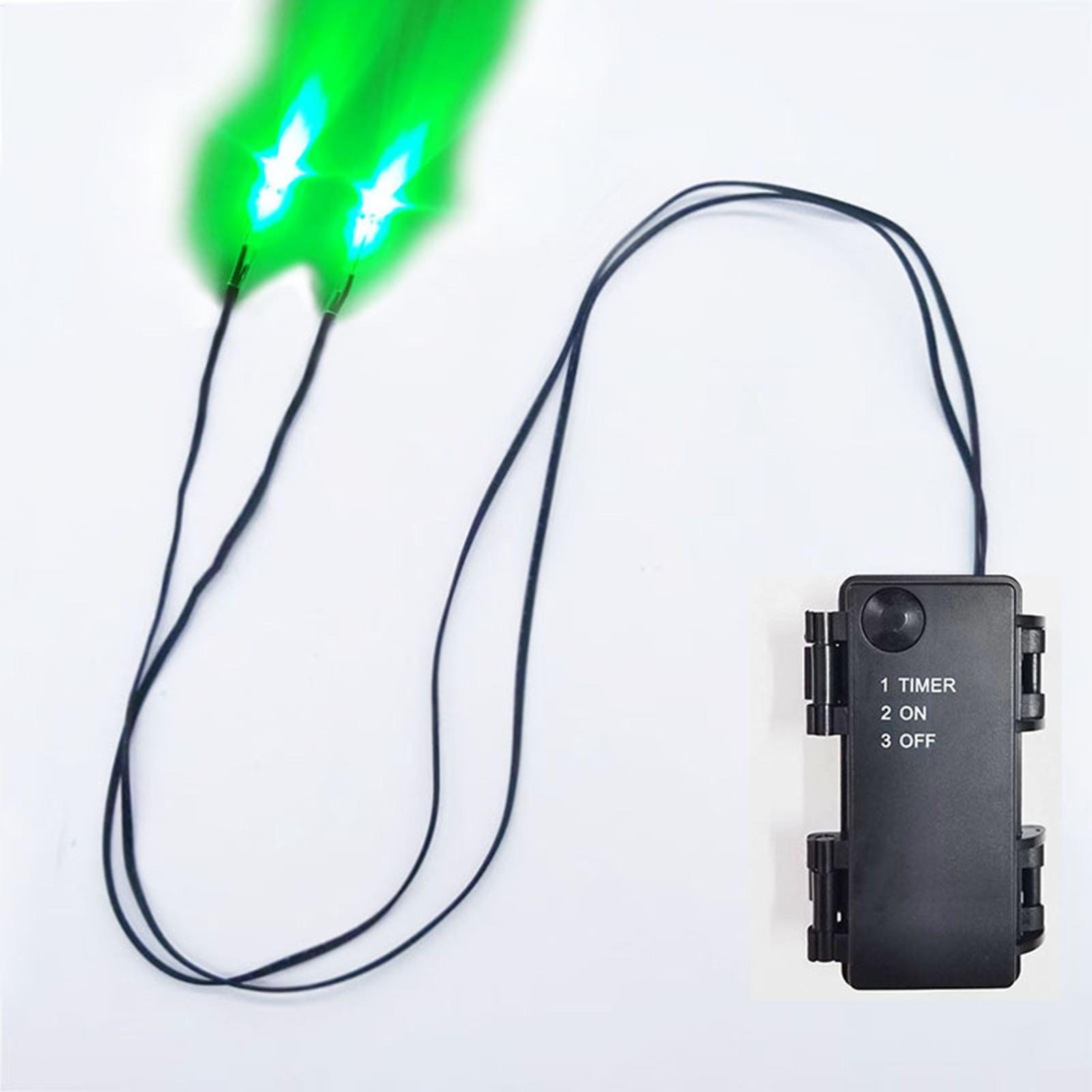 1PC Glowing Eyes Halloween Lig - Outdoor Lighting Timer recension och pris