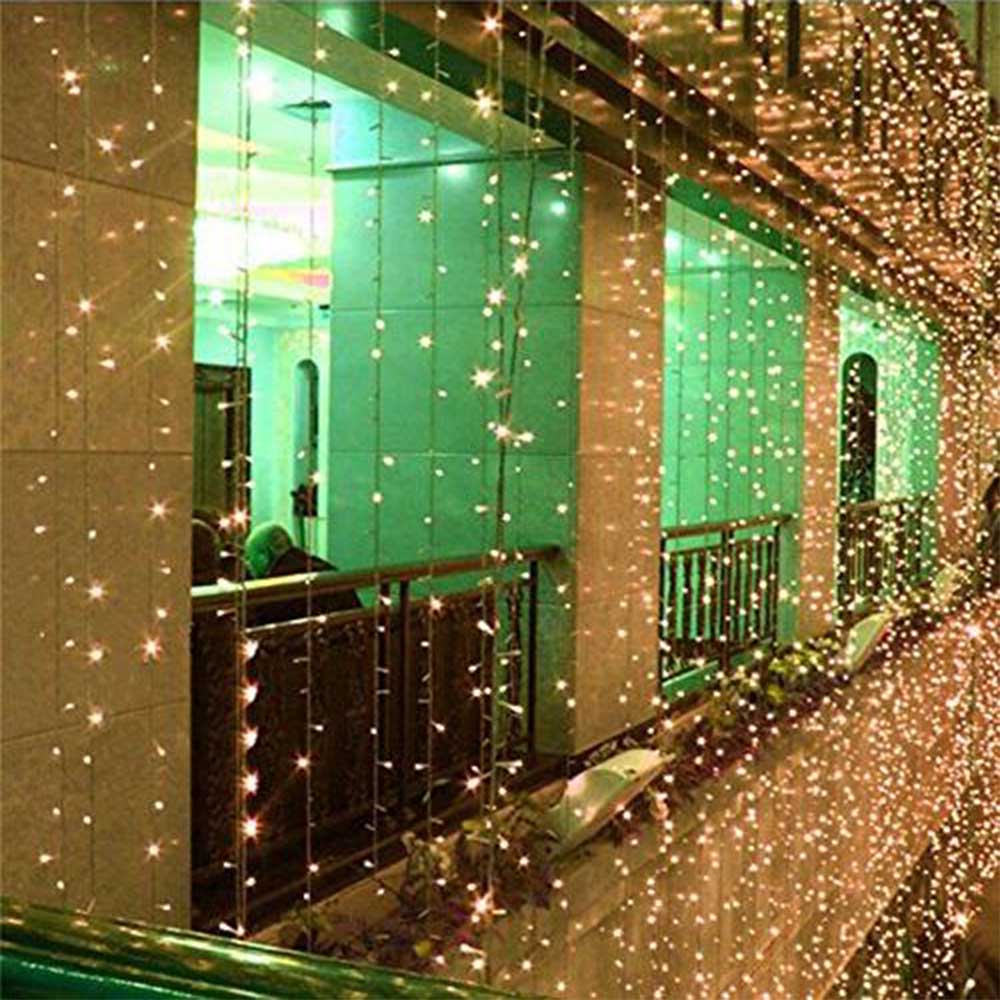 3x3 LED Icicle Fairy Light Plu - Xmas Outdoor Lighting Decorations recension och pris