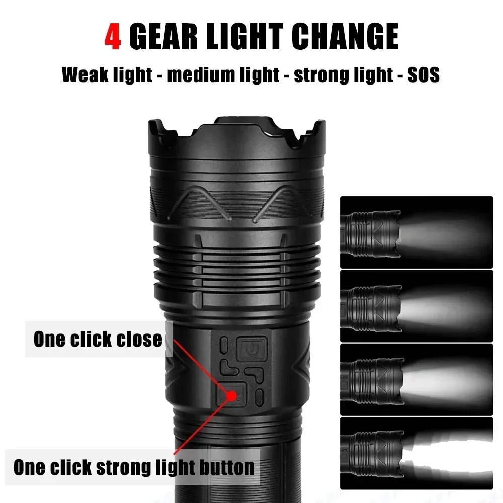 99000000LM Super Bright LED Fl - Outdoor Lighting Black recension och pris