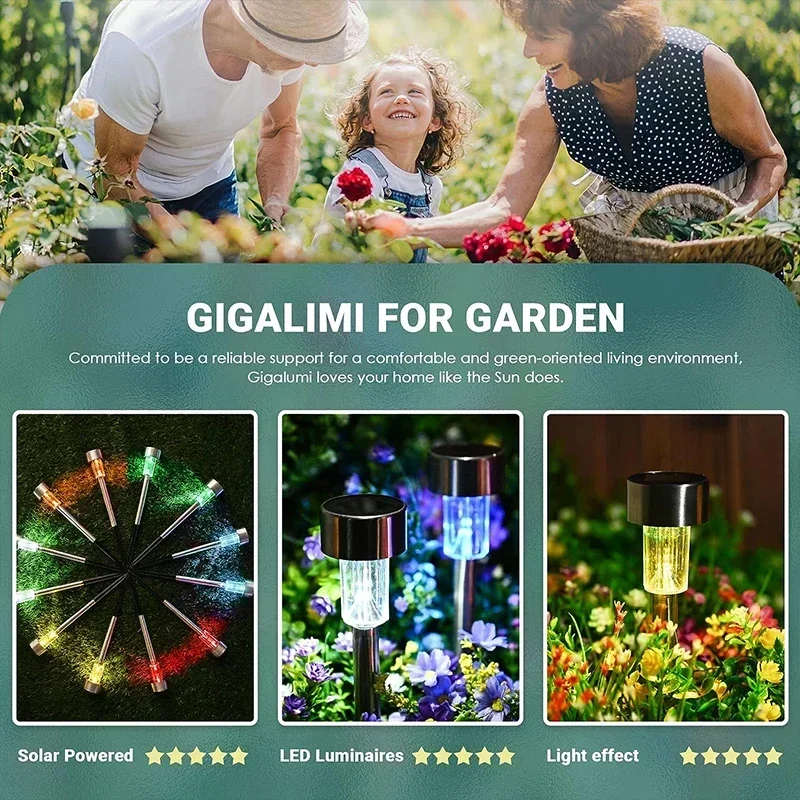 Solar Outdoor Lights Garden La - Outdoor Lighting On Fence recension och pris