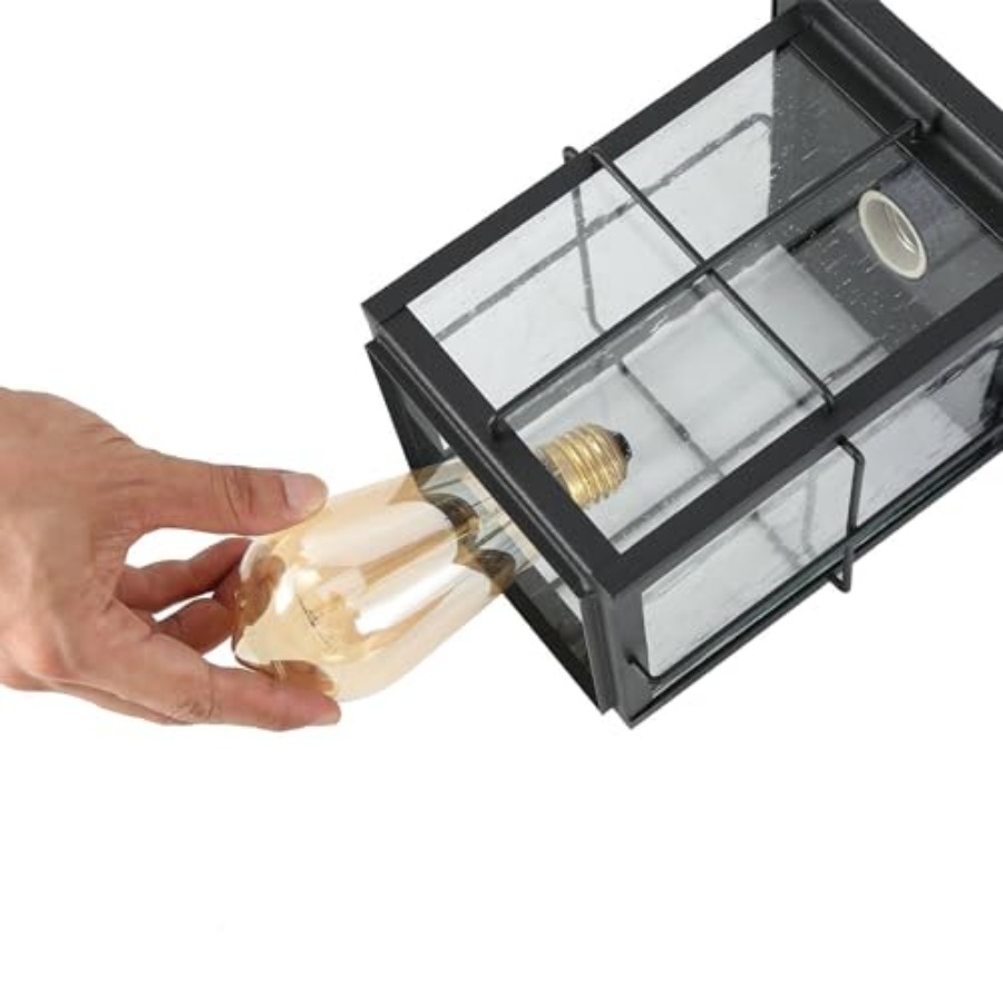 Outdoor Pendant Light Fixture, - Outdoor Lighting Black recension och pris