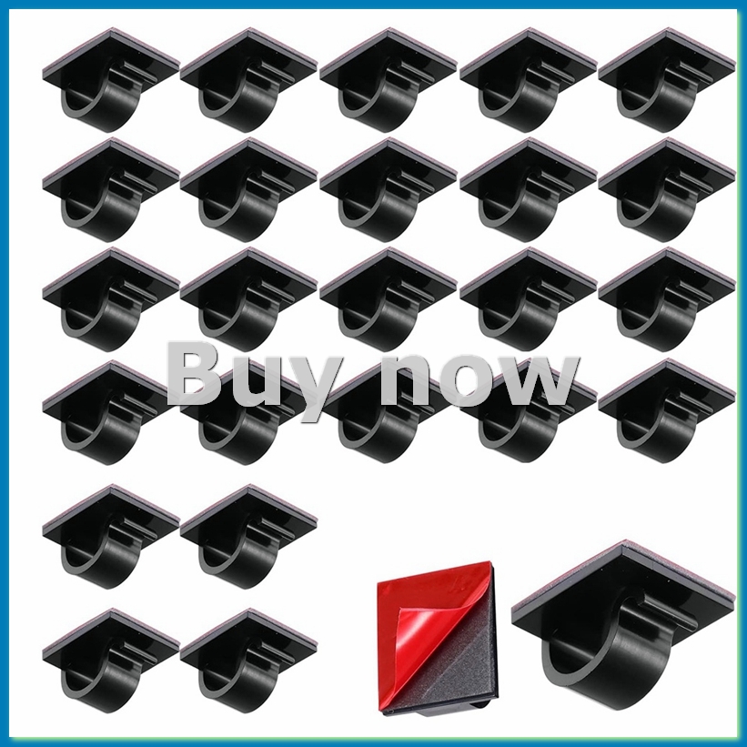 50 Pcs Mini Cable Clips Hooks  - Outdoor Lighting Hooks recension och pris