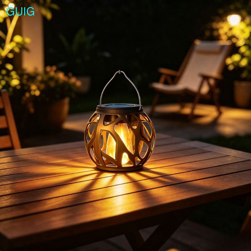 1/2/4 Pack Solar Hanging Flame - Outdoor Lighting On Trees recension och pris