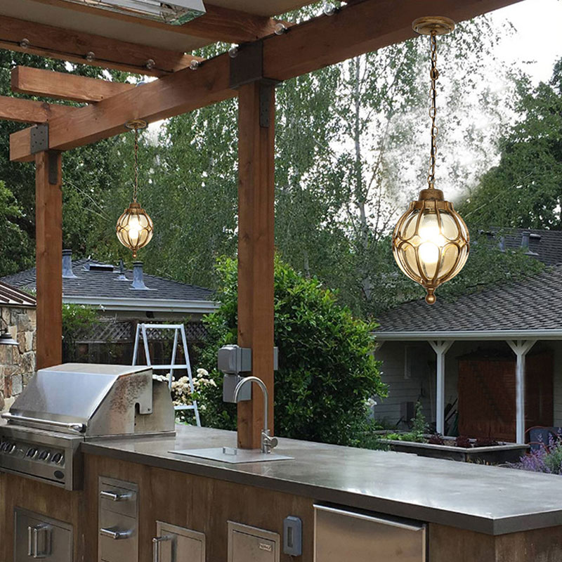 American Waterproof Chandelier - Outdoor Lighting On Fence recension och pris
