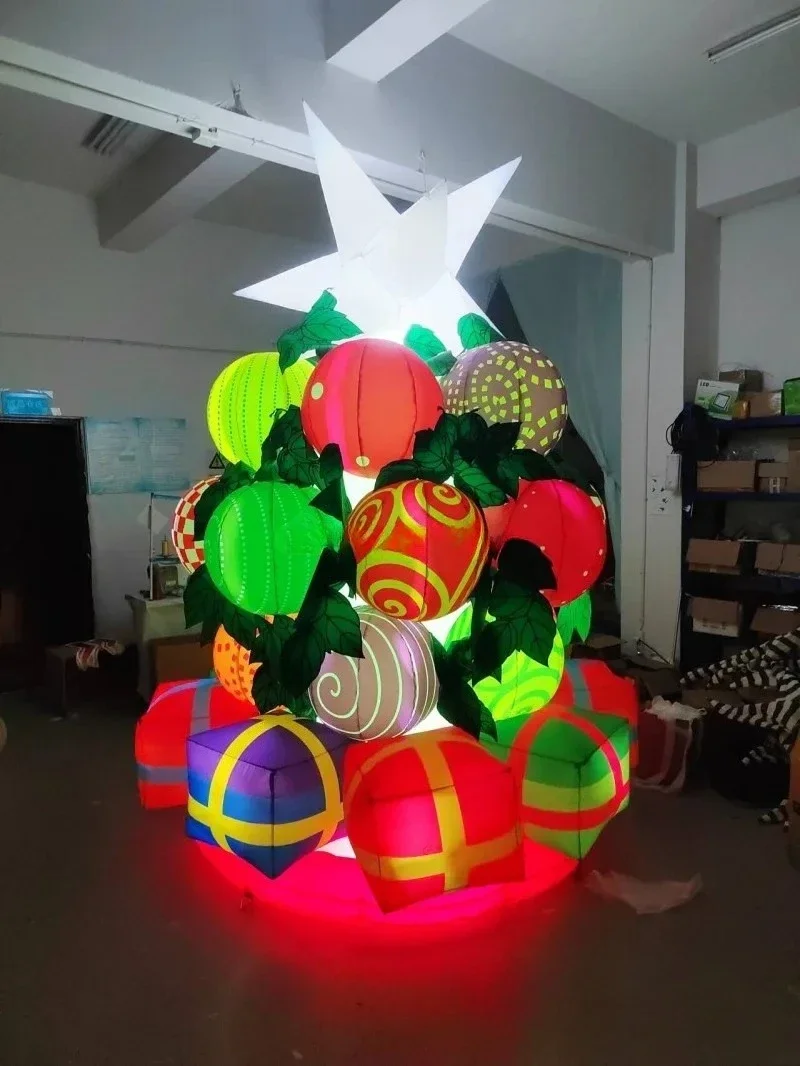 Outdoor Decor Inflatable Chris - Outdoor Lighting On Trees recension och pris