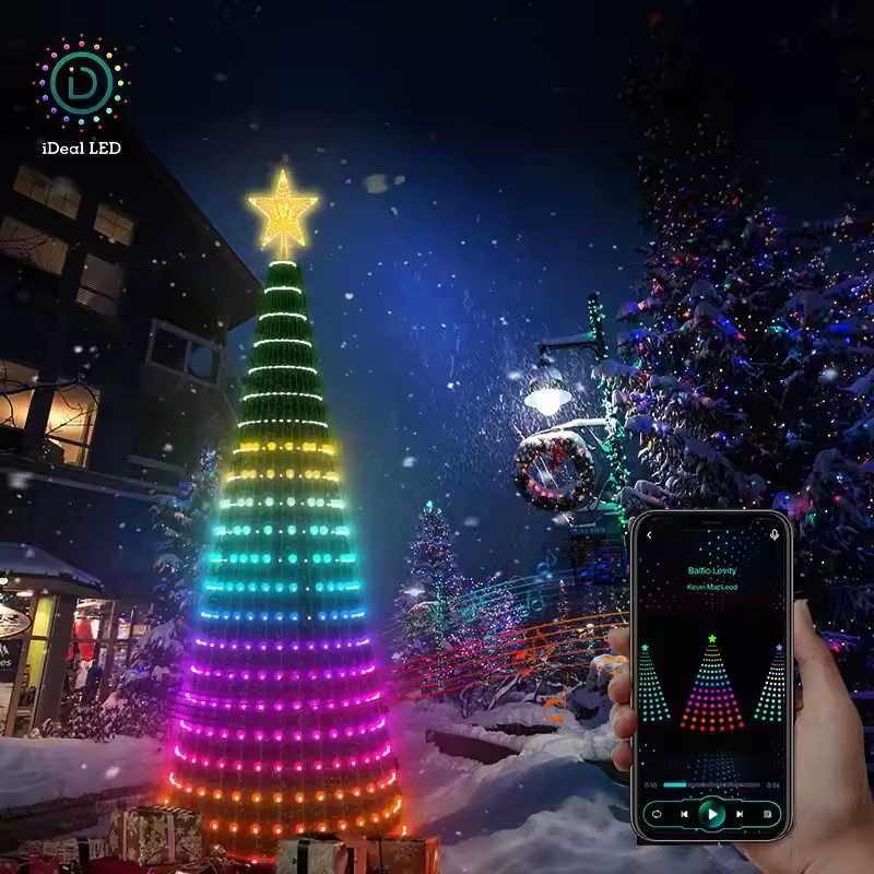 2.1M 400LEDs Christmas Lights  - Xmas Outdoor Lighting Decorations recension och pris