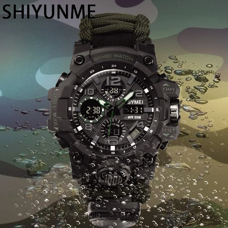 SHIYUNME Outdoor Survival Men  - Outdoor Lighting Timer recension och pris