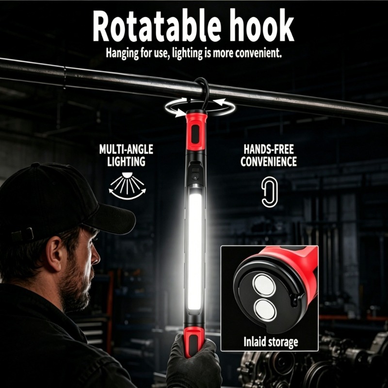 COB Magnetic Work Light Rechar - Outdoor Lighting Hooks recension och pris