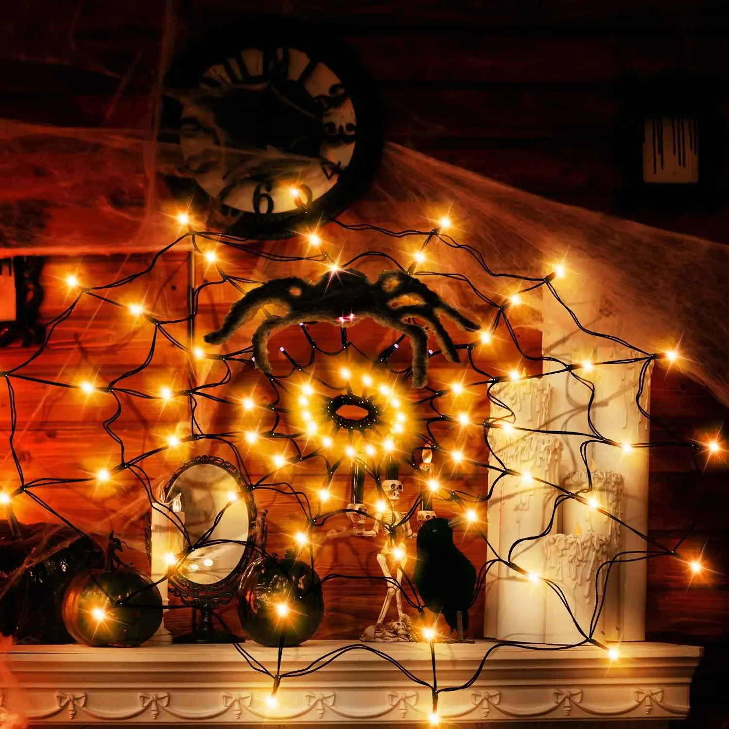 Halloween LED String Light Spi - Outdoor Lighting Halloween recension och pris