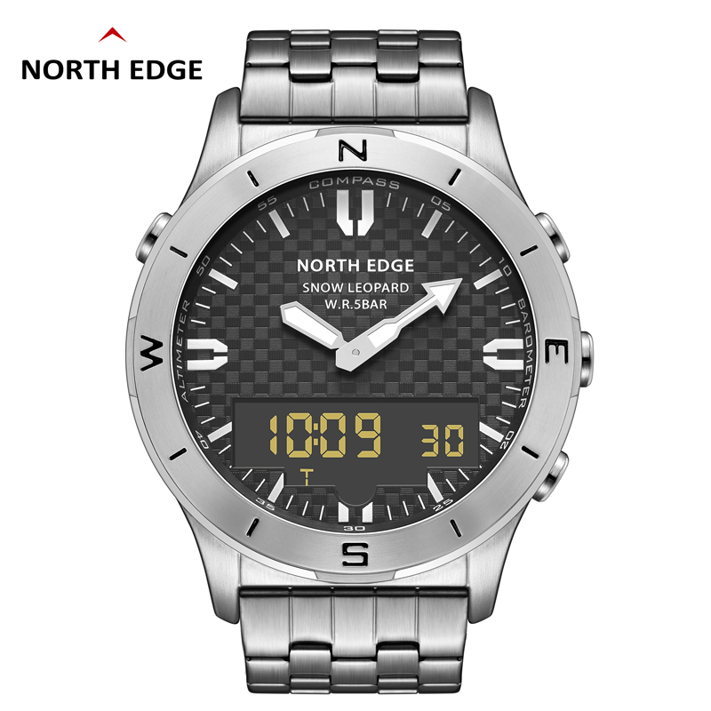 NORTH EDGE Men's Digital Watch - Outdoor Lighting Timer recension och pris