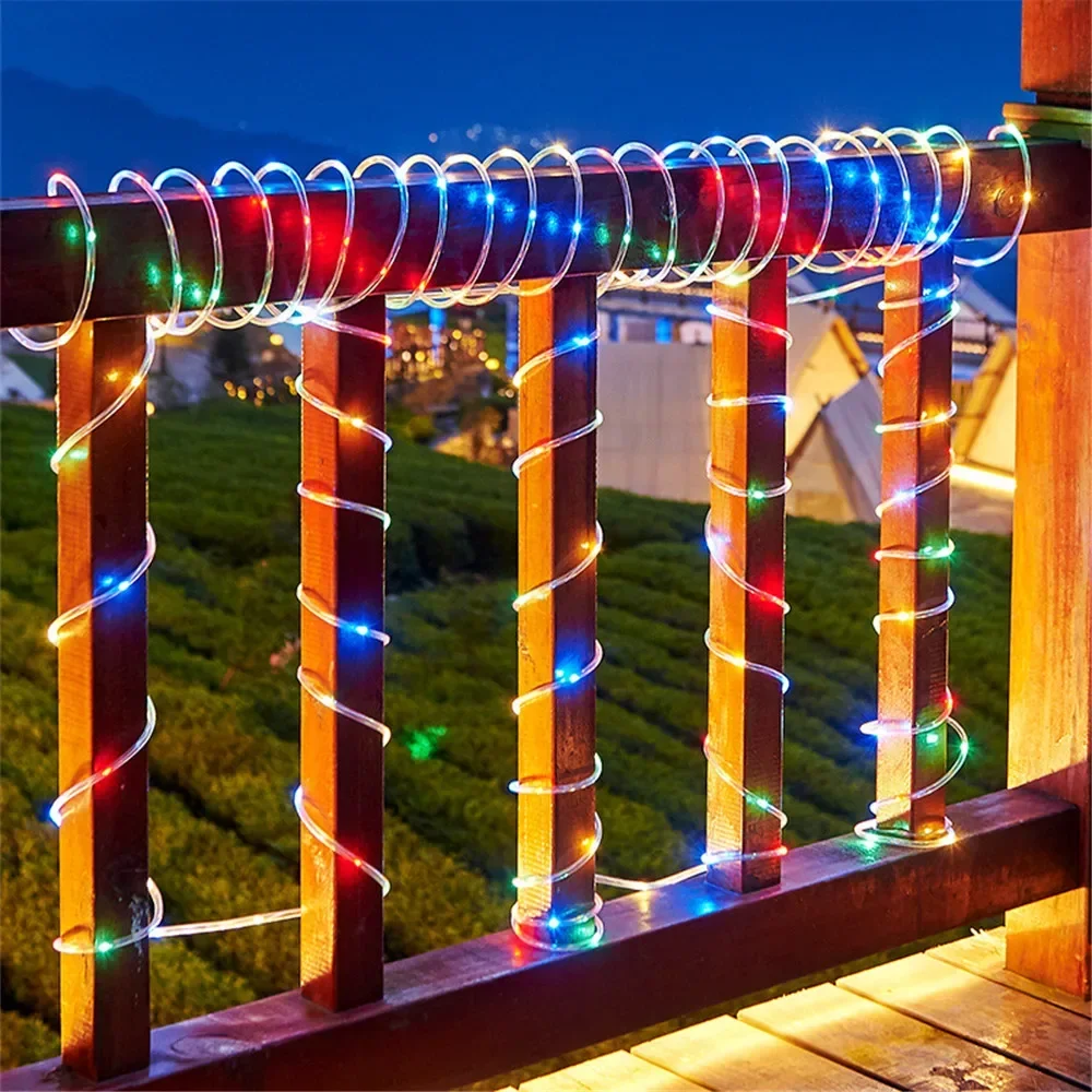 Outdoor Solar Rope Led Light W - Xmas Outdoor Lighting Decorations recension och pris