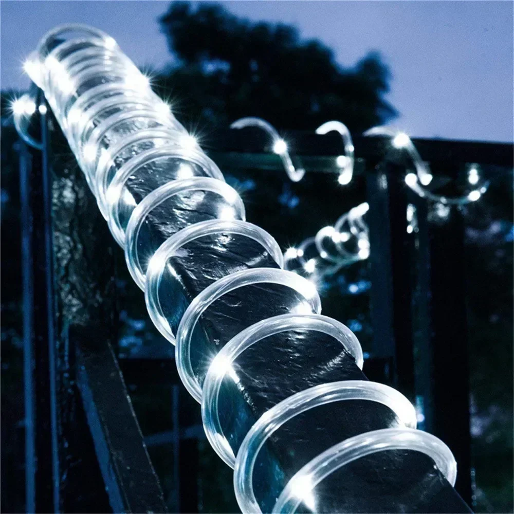 Outdoor Solar Rope Led Light W - Xmas Outdoor Lighting Decorations recension och pris