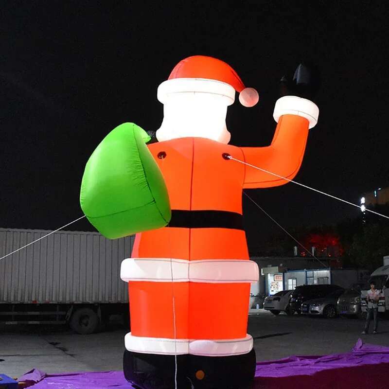 Giant LED Light Iatable Outdoo - Xmas Outdoor Lighting Decorations recension och pris