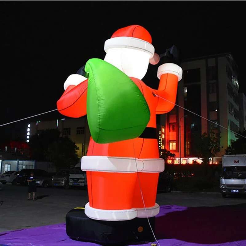 Giant LED Light Iatable Outdoo - Xmas Outdoor Lighting Decorations recension och pris