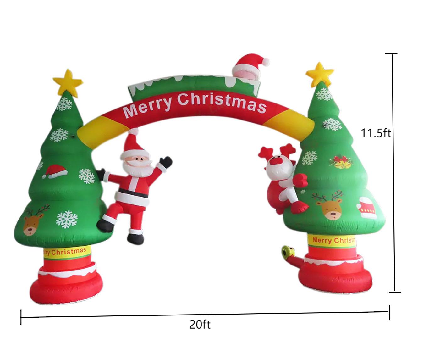 Christmas Inflatable Xmas Tree - Outdoor Lighting On Trees recension och pris