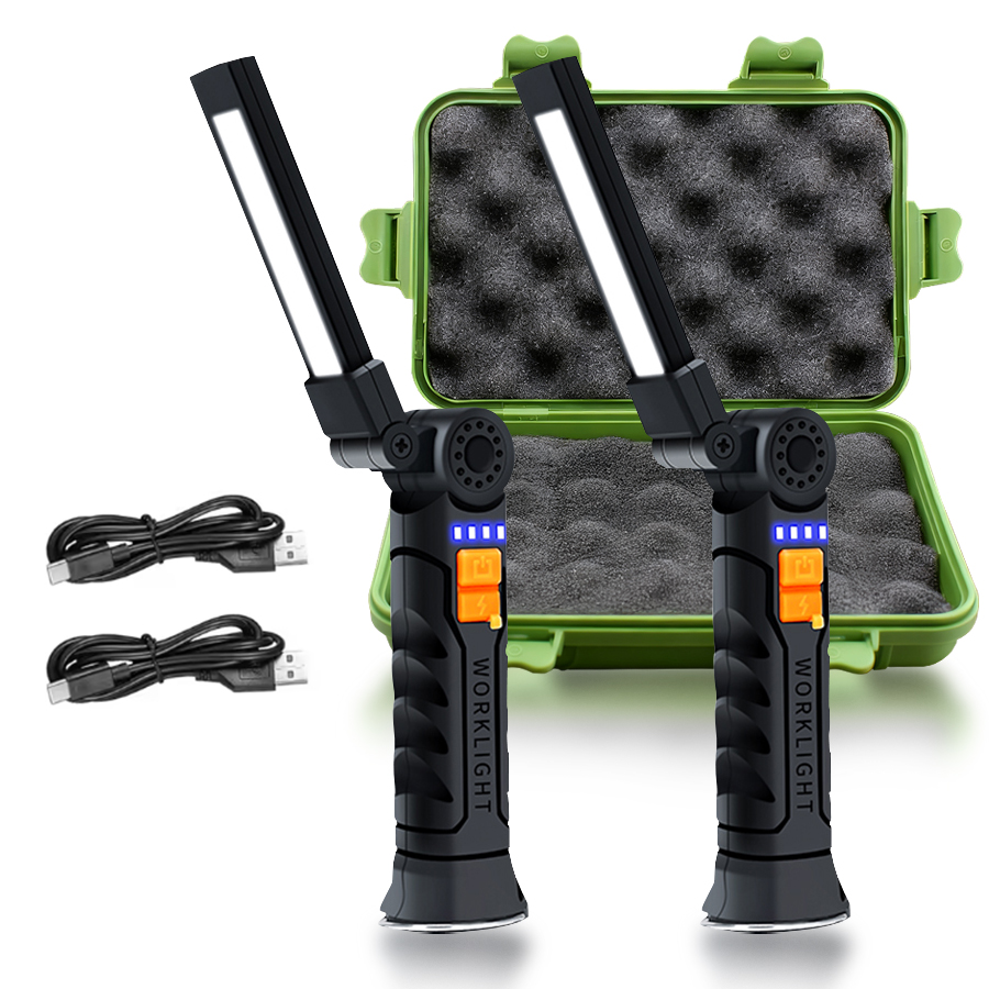 Portable LED COB Search Lights - Outdoor Lighting Hooks recension och pris