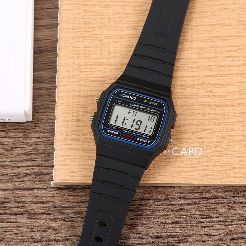 Casio F-91W-1 Fashion Retro Sm - Outdoor Lighting Timer recension och pris