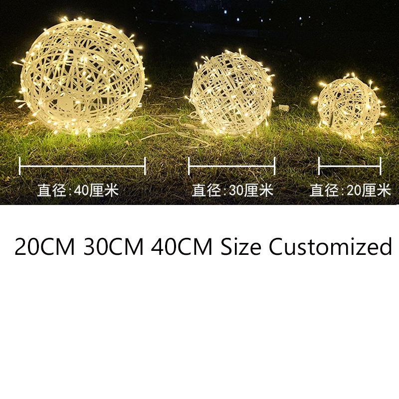 Solar Christmas Ball Lights fo - Outdoor Lighting On Trees recension och pris