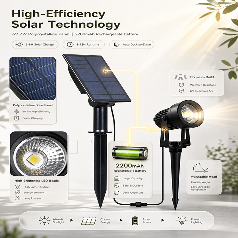 Auto On Off Solar LED Ground S - Outdoor Lighting On Trees recension och pris