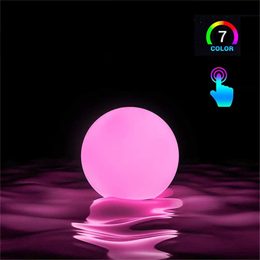 2pcs 1pc RGB Floating Pool Lig - Pond Light Submersible recension och pris